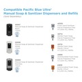 Skin Care & Hygiene | Georgia Pacific Professional 53058 1200 mL Pacific Blue Ultra Soap/Sanitizer Dispenser - White (1/Carton) image number 6