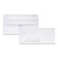 Envelopes & Mailers | Quality Park QUA21318 4.13 in. x 9.5 in. #10 Commercial Flap Redi-Seal Adhesive Closure Address Window Redi-Seal Envelope - White (500/Box) image number 1