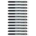 Pens | Paper Mate 1951720 InkJoy Fine 0.5 millimeter Retractable Gel Pen - Black Ink/Barrel (1-Dozen) image number 0