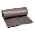 Trash & Waste Bins | Boardwalk H6036TGKR01 30 in. x 36 in. 30 Gallon 0.95 mil Low-Density Perforated Waste Can Liners - Gray (100/Carton) image number 1