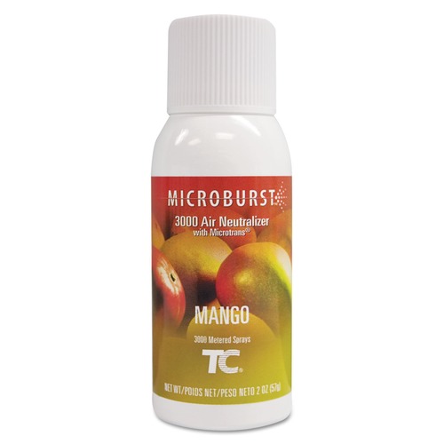 Cleaning & Janitorial Supplies | Rubbermaid Commercial FG401690 Microburst 3000 2 oz. Aerosol Spray Refill - Mango (12/Carton) image number 0