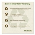 Dividers & Tabs | Avery 11581 11 in. x 8.5 in. 8-Tab Index Maker EcoFriendly Print and Apply Clear Label Dividers - White (5 Sets/Pack) image number 7