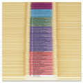 File Folders | Smead 10332 1/3-Cut Tabs Center Position Letter Size 0.75 in. Expansion File Folders - Manila (100/Box) image number 2