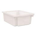 Boxes & Bins | HON HFMBIN6 Flagship 12.75 in. x 16 in. x 6 in. 1 Section Storage Bins - Translucent White image number 0