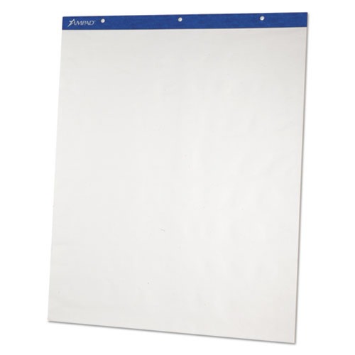 Notebooks & Pads | Ampad 24-028 27 in. x 34 in. Flip Charts - Unruled, White (50 Sheets/Pad, 2 Pads/Carton) image number 0
