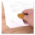 Safety & First Aid | Swingline S7054032C 12 (Medium-Large) Rubber Finger Tips - Amber (1-Dozen) image number 5