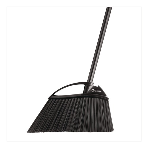 Brooms | O-Cedar 168215EA 48 in. Handle Outdoor PowerCorner Angle Broom - Black/Gray image number 0