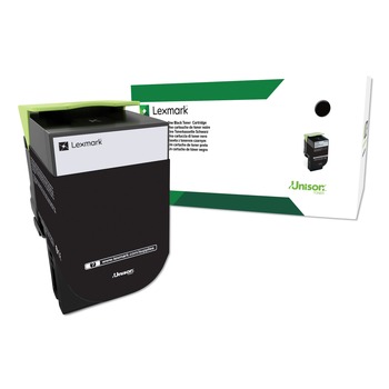Lexmark 80C1HK0 Return Program 4,000 Page-Yield High-Yield Toner - Black