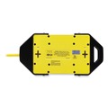 Surge Protectors | Tripp Lite TLM812GF Protect It! 8-Outlet Safety Power Strip with GFCI Plug and 12 ft. Cord - Yellow/Black image number 3