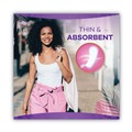 Skin Care & Hygiene | Always 10796 Thin Daily Panty Liners, Regular, 120/pack, 6 Packs/carton image number 3