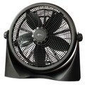 Desk Fans | Alera ALEFAN163 16 in. 3-Speed Super-Circulation Plastic Tilt Fan - Black image number 0