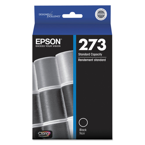 Ink & Toner | Epson T273020-S T273020-S Claria (273) 250 Page-Yield Ink Cartridge - Black image number 0