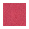  | Boardwalk BWK4020RED 20 in. Diameter Buffing Floor Pads - Red (5/Carton) image number 5