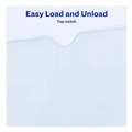 Sheet Protectors | Avery 74806 4 in. x 6 in. Top-Load Clear Vinyl Envelopes with Thumb Notch - Clear (10/Pack) image number 2