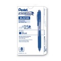 Pens | Pentel BLN105-C Fine 0.5 mm EnerGel-X Retractable Gel Pen - Blue Ink, Translucent Blue/Blue Barrel (1-Dozen) image number 2
