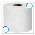  | Scott 05102 Essential Septic-Safe Standard Roll Bathroom Tissue for Business - White (1210 Sheets/Roll, 80 Rolls/Carton) image number 3