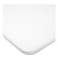 Breakroom Supplies | San Jamar CB152012WH Cut-N-Carry 20 in. x 15 in. x 0.5 in. Plastic Color Cutting Boards - White image number 5