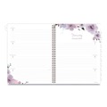 Notebooks & Pads | AT-A-GLANCE 1134905 12-Month (Jan to Dec): 2026 11 in. x 8.5 in. Floral Artwork Mina Weekly/Monthly Planner - White/Violet/Peach Cover image number 2