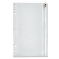 Just Launched | Oxford 68599 9-1/2 in. x 6 in. Zippered Ring Binder Pocket - Clear image number 0