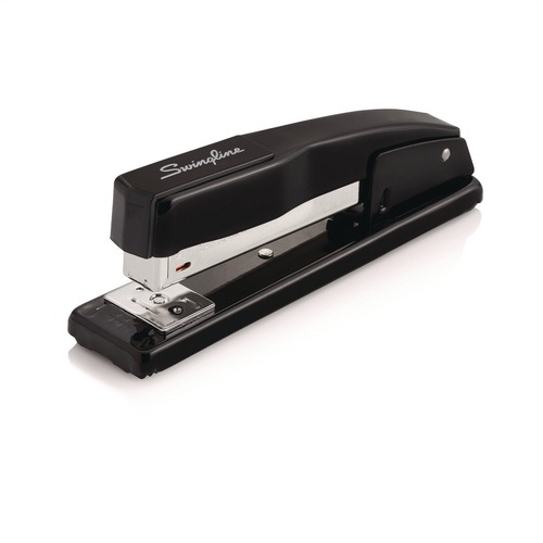 Just Launched | Swingline S7044401A 20-Sheet Capacity Commercial Full Strip Desk Stapler - Black image number 0