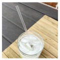 Cutlery | Boardwalk BWKJSTUW775 7.75 in. Polypropylene Jumbo Straws - Clear (2500/Carton) image number 4