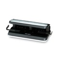 Staple Punches | Swingline A7074350F 9/32 in. Holes 32-Sheet Lever Handle Heavy-Duty Two- to Seven-Hole Punch - Black image number 1