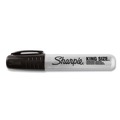 Back to School Sale | Sharpie 15001 King Size Broad Chisel Tip Permanent Marker - Black (1-Dozen) image number 2
