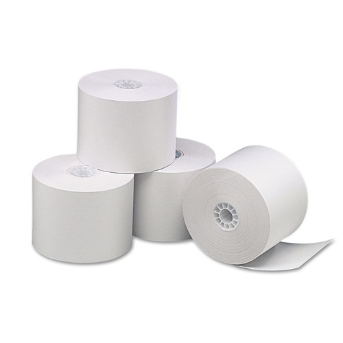 Register & Thermal Paper | Universal UNV35761 Direct Thermal Printing 2.25 in. x 85 ft. Paper Rolls - White (3/Pack) image number 0