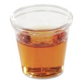  | WNA WNA P10 1 oz. Comet Plastic Portion/Shot Glass - Clear (50/Pack, 50 Packs/Carton) image number 4