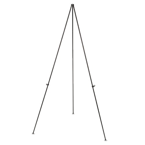 Easels | MasterVision FLX04201MV 61-1/2 in. Steel Lighweight - Black image number 0