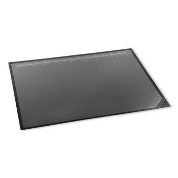 DESKTOP ORGANIZERS | Artistic 41200S 31 in. x 20 in. Lift-Top Pad Desktop Organizer with Clear Overlay - Black