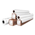 Copy & Printer Paper | HP 8SU06A 42 in. x 100 ft. 12 mil Removable Adhesive Fabric Rolls - Matte White (1-Roll) image number 1