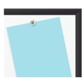 White Boards | Quartet 2544B Classic Series 48 in. x 36 in. Porcelain Magnetic Dry Erase Board - White Surface/Black Aluminum Frame image number 6
