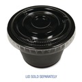 Food Trays, Containers, and Lids | Boardwalk BWKPRTN4BL 4 oz Plastic Souffle/Portion Cups - Black (2500/Carton) image number 6