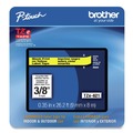 Tapes | Brother P-Touch TZE621CS Tze Laminated Removable Label Tapes, 0.35-in X 26.2 Ft, Black On Yellow image number 0