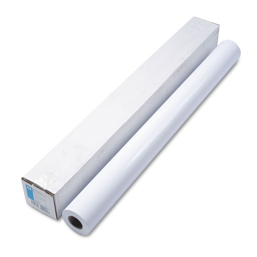 Just Launched | HP Q6576A 42 in. x 100 ft. Designjet Large Format Instant Dry Gloss Photo Paper - White (1 Roll) image number 0