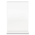Desk Shelves | Deflecto 69101 5 in. x 7 in. Insert Classic Image Double-Sided Sign Holder - Clear image number 7