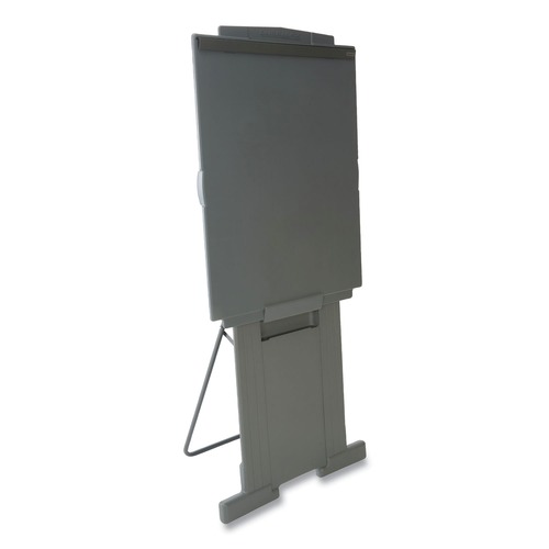 Labor Day Sale | Quartet 200E Duramax Portable Presentation Easel Adjusts 39 in. to 72 in. High Plastic - Gray image number 0