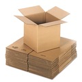 Mailing Boxes & Tubes | Universal UFS121212 12-in. Cubed Fixed-Depth Corrugated Shipping Boxes - Extra-Large, Brown Kraft (25/Bundle) image number 0