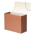 File Folders | Smead 71165 TUFF 7 in. Expansion Letter Size 1 Section Elastic Cord Closure Expanding Wallets - Redrope image number 1