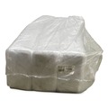 Food Trays, Containers, and Lids | GEN 10SWH 10.93 in. x 5.75 in. x 0.63 in. No. 10S Foam Meat Trays - White (500/Carton) image number 0