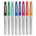 Pens | Paper Mate 1927694 Flair Felt Tip 0.4 mm Stick Porous Point Pen - Assorted Ink and Barrel Colors/Extra-Fine (8-Piece/Set) image number 1