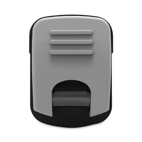 Back to School Sale | Advantus 91172 Grip-A-Clip 0.13 in. Jaw Capacity Magnetic/Adhesive Clips - Gray (10/Box) image number 0