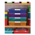 Boxes & Bins | Storex 63209U05C Project Box, 12-in x 12-in, Clear, 5/Pack image number 10