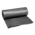 Trash & Waste Bins | Boardwalk H6036TGKR01 30 Gallon 0.95 mil 30 in. x 36 in. Perforated Roll Low-Density Waste Can Liners - Gray (25 Bags/Roll, 4 Rolls/Carton) image number 1