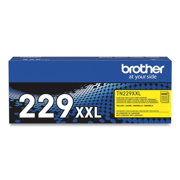 INK AND TONER | Brother TN229XXLY 4,000 Page-Yield Super High-Yield Toner - Yellow