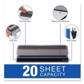Back to School Sale | Swingline A7074520 Optima 20-Sheet Electric Three 9/32 in. Hole Punch - Silver/Black image number 2