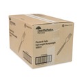 Cutlery | Pactiv Corp. YPSMFTEC EarthChoice PSM Heavyweight Plastic Cutlery Fork - Tan (1000/Carton) image number 0