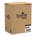 Labor Day Sale | SOLO 316PLA-J7234 Bare Eco-Forward 16 oz. PLA Leaf Design Paper Hot Cups - White/Green/Orange (1000/Carton) image number 4