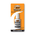 Office & Office Supplies | BIC WOC12 Cover-It 20 milliliter Bottle Correction Fluid - White (1-Dozen) image number 1